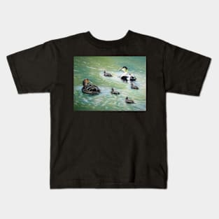 Eiders in family Kids T-Shirt